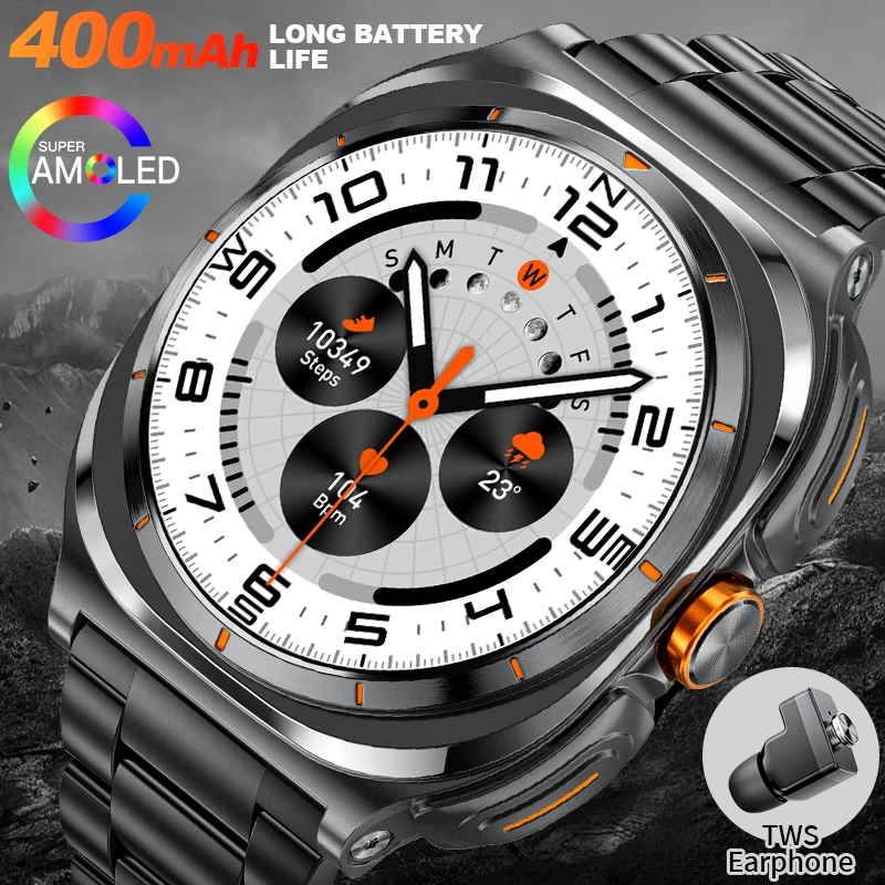 LIGE New Smart Watch With 2 in 1 TWS Wireless Headset Bluetooth Call 1.53" AMOLED Screen 400mAh IP67 Waterproof Sport Smartwatch
LIGE New Smart Watch With 2 in 1 TWS Wireless Headset Bluetooth Call 1.53" AMOLED Screen 400mAh IP67 Waterproof Sport Smartwatch