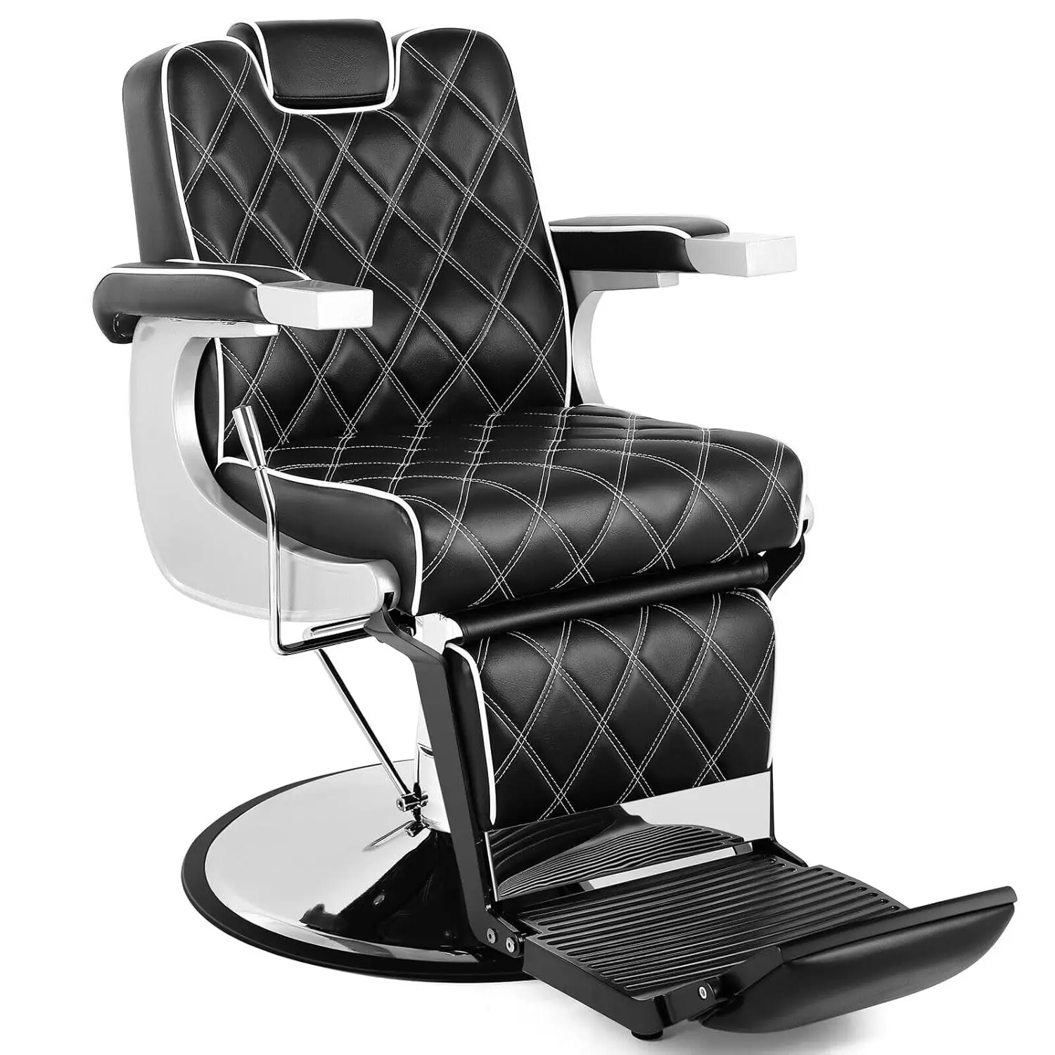 Wide Backrest Reclining All Purpose Barber Chair Hair Tattoo Makeup Salon Equipment, Customized
Wide Backrest Reclining All Purpose Barber Chair Hair Tattoo Makeup Salon Equipment, Customized