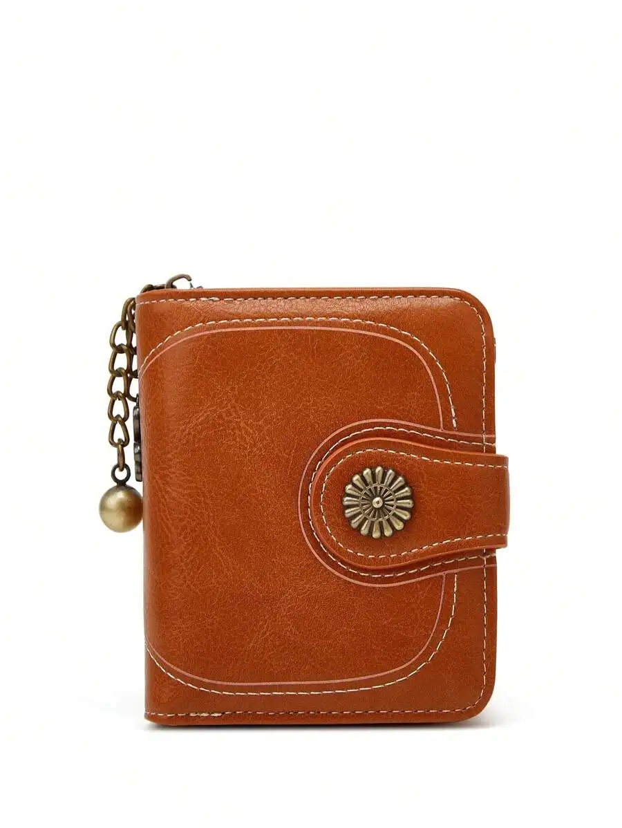 Mini New Style Oil Wax Leather Coin Short 3-Fold Coin Wallet Card Holder Women's Vintage Hand Clutch Bag For Women Wallet Purse
Mini New Style Oil Wax Leather Coin Short 3-Fold Coin Wallet Card Holder Women's Vintage Hand Clutch Bag For Women Wallet Purse