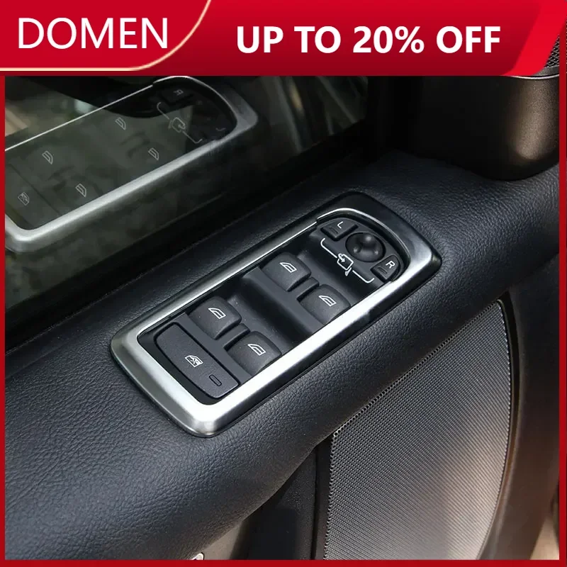 Cubierta marco botón elevación ventana coche para Land Rover Range Rover Sport 10-13 Discovery 4 LR4 09-16 ABS
Cubierta marco botón elevación ventana coche para Land Rover Range Rover Sport 10-13 Discovery 4 LR4 09-16 ABS
