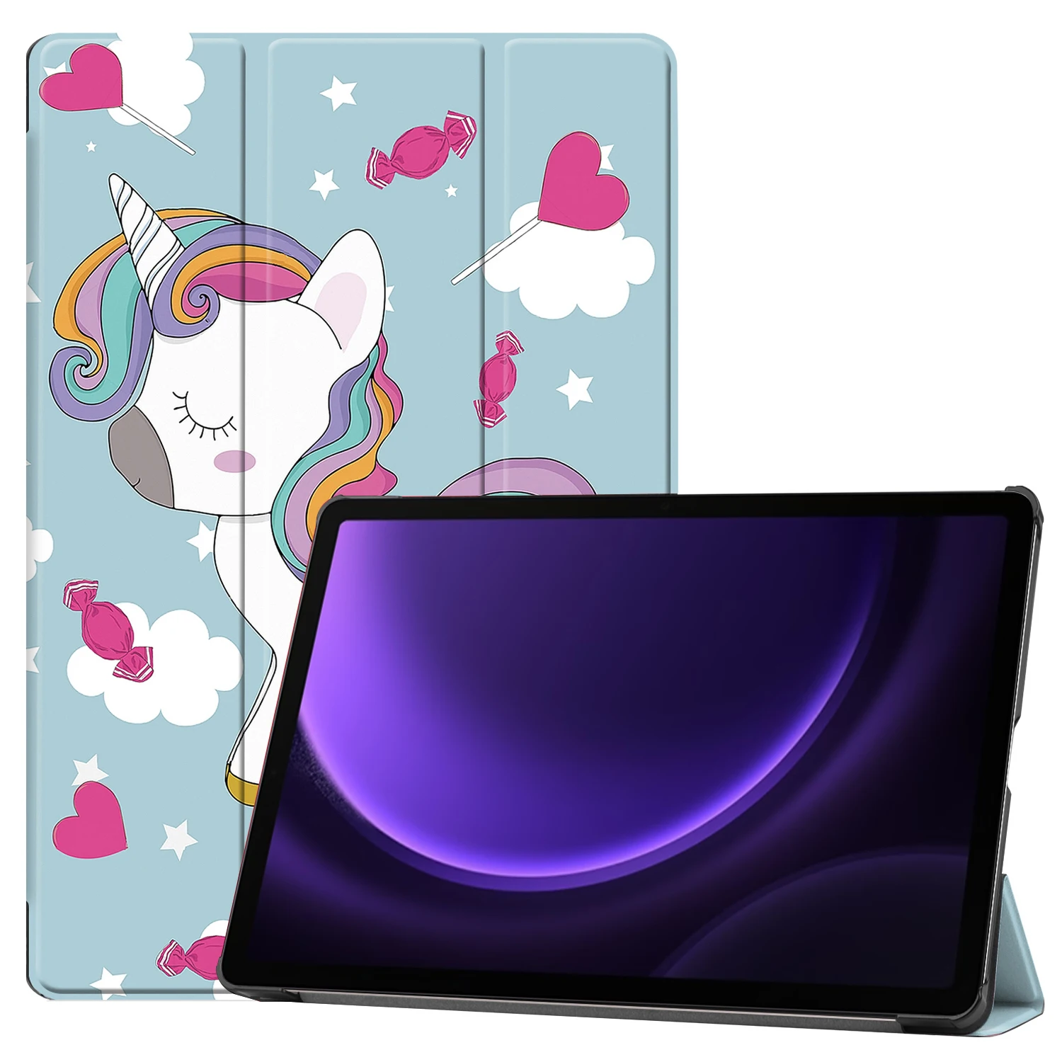 Универсальный тройной чехол-подставка для Galaxy Tab S10 S9 FE 10,9 дюйма SM-X520X526B X710 X716B X510 X516B, роскошный чехол из искусственной кожи с росписью
Универсальный тройной чехол-подставка для Galaxy Tab S10 S9 FE 10,9 дюйма SM-X520X526B X710 X716B X510 X516B, роскошный чехол из искусственной кожи с росписью