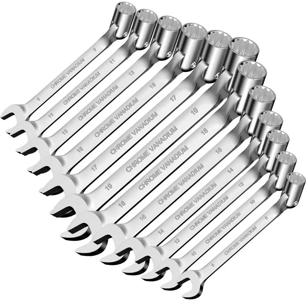 Tool Rotatable Single-Head Wrench Single-Head 8-19 Dual-Purpose Wrench Torx Torx Wrench
Tool Rotatable Single-Head Wrench Single-Head 8-19 Dual-Purpose Wrench Torx Torx Wrench