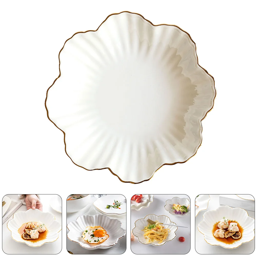 Ceramic Dish White Food Plate Household Storage Tray Dessert Display Plate Ceramic Dish
Ceramic Dish White Food Plate Household Storage Tray Dessert Display Plate Ceramic Dish