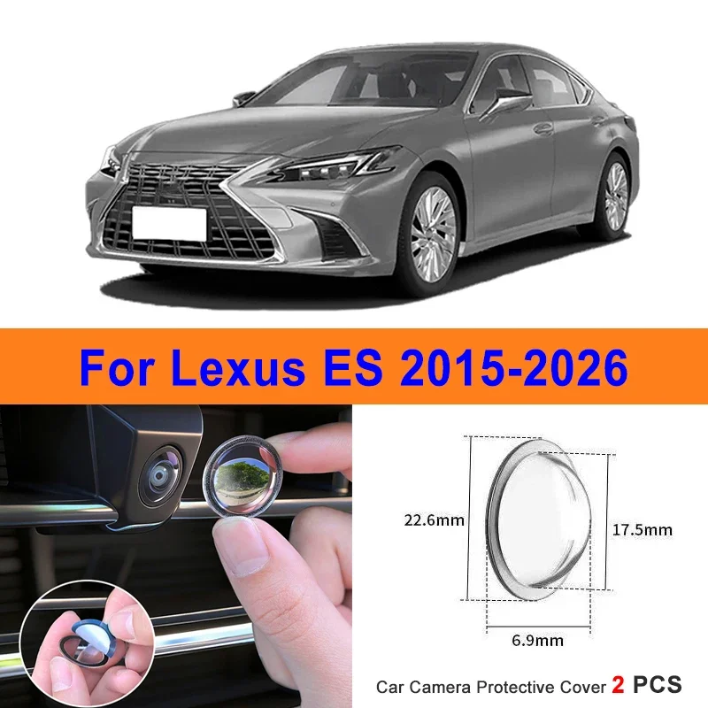 360 Reverse Image Car Camera Cover Anti-Scratch PC Lens Protector Stickers For Lexus ES 2015-2026 2Pcs
360 Reverse Image Car Camera Cover Anti-Scratch PC Lens Protector Stickers For Lexus ES 2015-2026 2Pcs