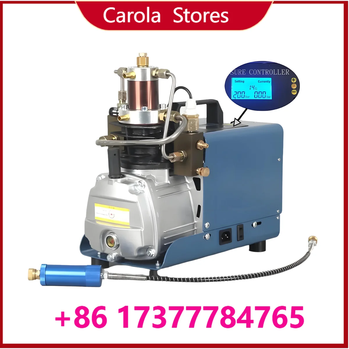 300Bar Single Cylinder Stainless Steel Diaphragm Pump
300Bar Single Cylinder Stainless Steel Diaphragm Pump