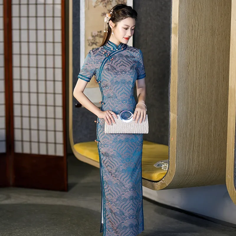 Printed Performance Cheongsam Vintage Chinese Stage Show Dress Plus Size 3XL 4XL
Printed Performance Cheongsam Vintage Chinese Stage Show Dress Plus Size 3XL 4XL