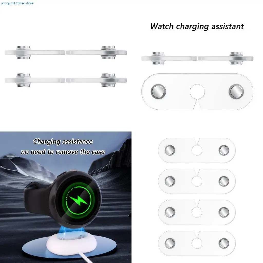 N2UB Elegant Semi Transparent Charging Adapters Connector For Wearables Connection Supports Case On Charging Capabil
N2UB Elegant Semi Transparent Charging Adapters Connector For Wearables Connection Supports Case On Charging Capabil