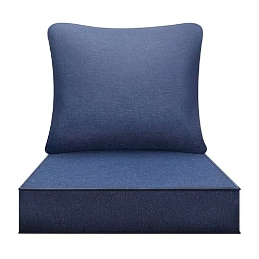 Waterproof Outdoor Seat Cushion 24"x 24" 30D High Density Foam Patio Chair Cushions with Non-Slip Backing Patio Cushions for Pa
Waterproof Outdoor Seat Cushion 24"x 24" 30D High Density Foam Patio Chair Cushions with Non-Slip Backing Patio Cushions for Pa