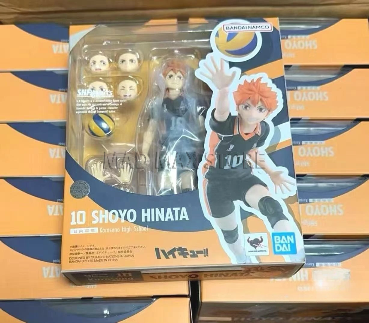 Bandai Haikyuu Action Figure SHF Hinata Shoyo Karasuno Hight School High Poseability Collectibles Anime Figures Toys Boys Gift
Bandai Haikyuu Action Figure SHF Hinata Shoyo Karasuno Hight School High Poseability Collectibles Anime Figures Toys Boys Gift