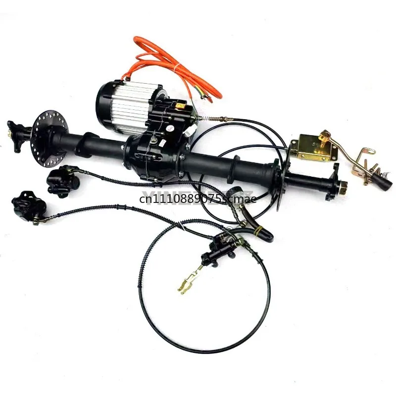 Differential Shaft Drive Rear Axle Motor Gearbox Double Disc Brake For Electric ATV Kart
Differential Shaft Drive Rear Axle Motor Gearbox Double Disc Brake For Electric ATV Kart