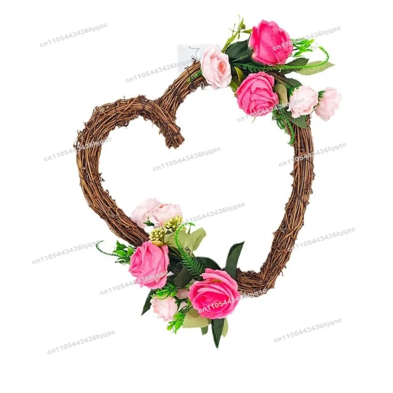 Valentine's Day Wreath Love Wreath Door Decoration Home Hanging Front Spring
Valentine's Day Wreath Love Wreath Door Decoration Home Hanging Front Spring