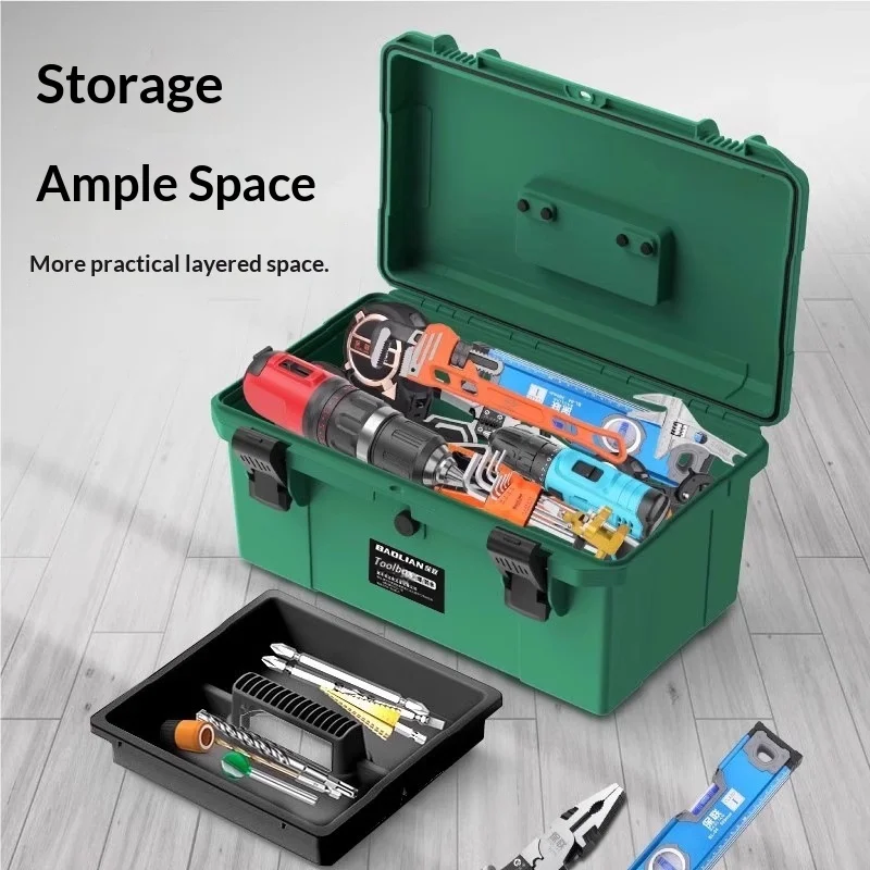Workshop Organizer Waterproof Large Tool Box Portable Heavy Duty Multi Purpose Electrician Handyman Storage Case Home Car
Workshop Organizer Waterproof Large Tool Box Portable Heavy Duty Multi Purpose Electrician Handyman Storage Case Home Car