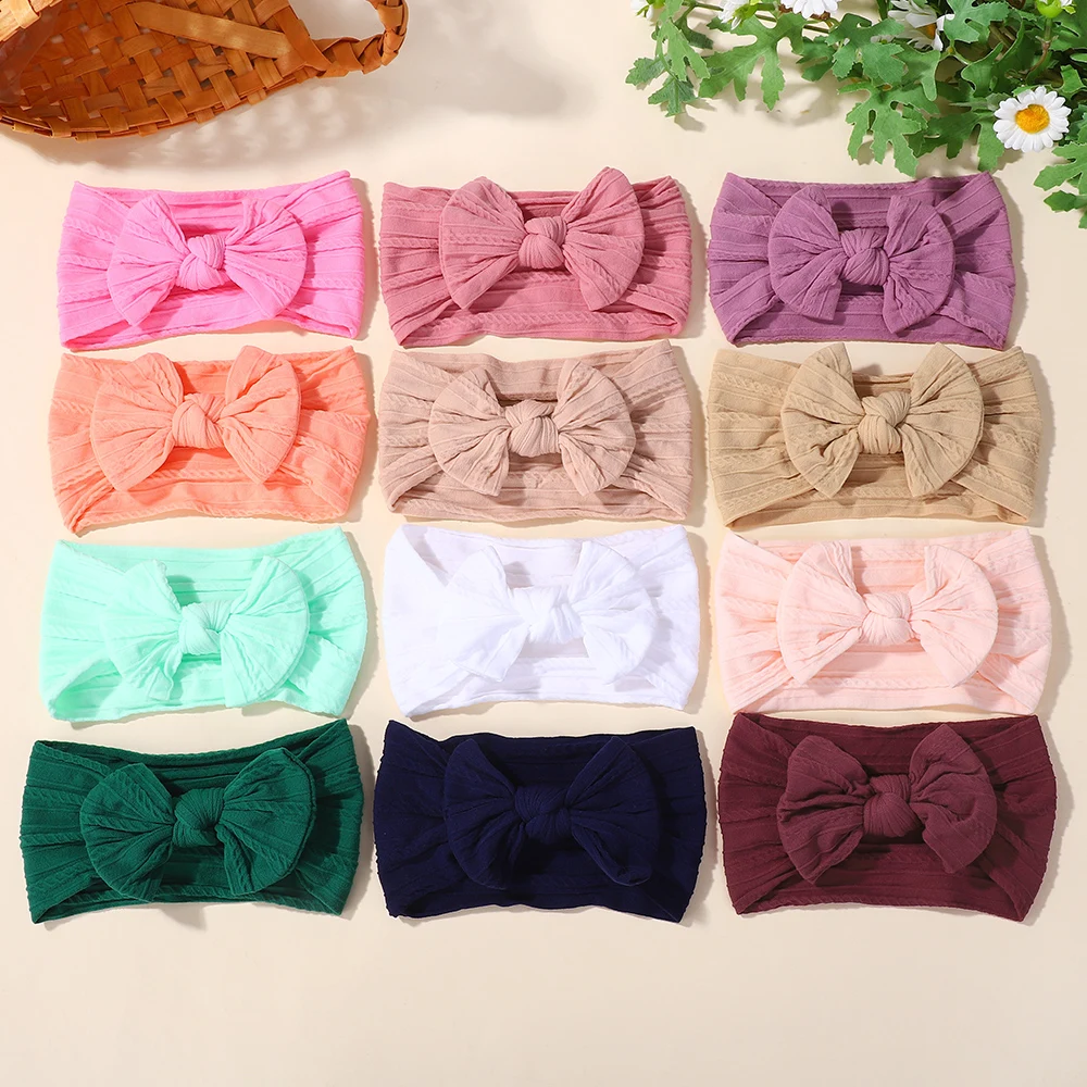 3pcs/Set Sweet Elastic Nylon Bows Headband Soft Turban Headwrap Hair Bands for Newborn Baby Girls Kid Wholesale Hair Accessories
3pcs/Set Sweet Elastic Nylon Bows Headband Soft Turban Headwrap Hair Bands for Newborn Baby Girls Kid Wholesale Hair Accessories