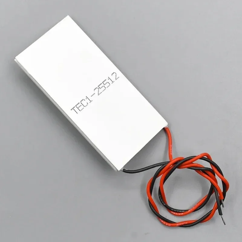 TEC1-25512 Thermoelectric Cooler Semiconductor Refrigeration Heat-sink Cooling 40x80mm
TEC1-25512 Thermoelectric Cooler Semiconductor Refrigeration Heat-sink Cooling 40x80mm