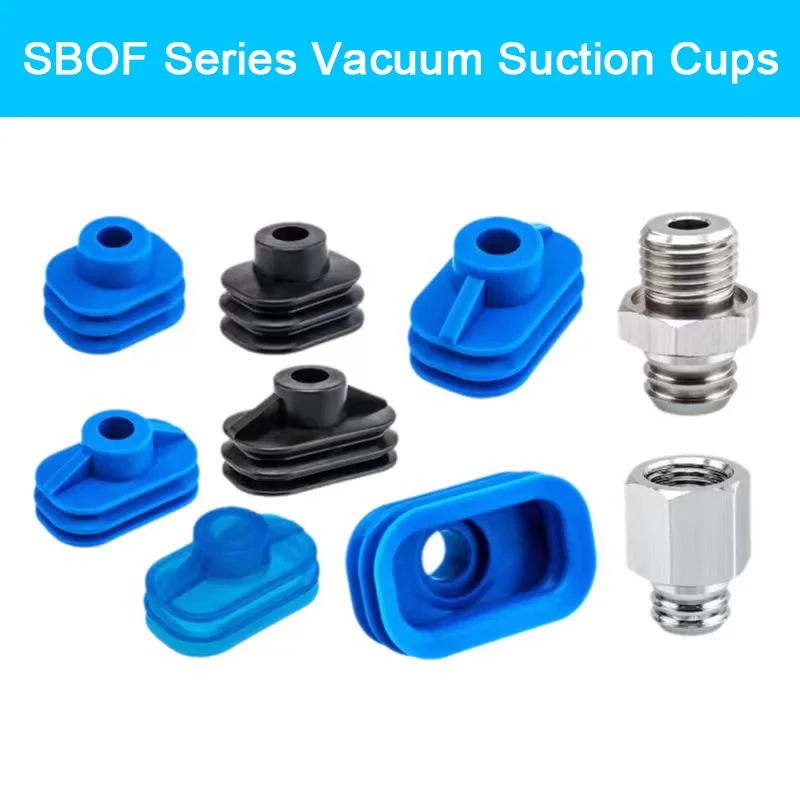 3PCS/PACK SBOF Series Vacuum Suction Cups SBOF35x28/SBOF45x28 Oval-Corrugated Design for Soft-Package Handling Applications
3PCS/PACK SBOF Series Vacuum Suction Cups SBOF35x28/SBOF45x28 Oval-Corrugated Design for Soft-Package Handling Applications