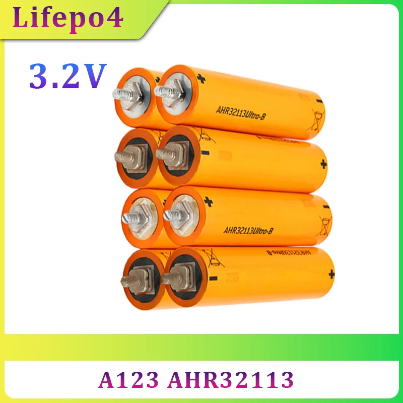 Rechargeable 3.2V Lithium Iron Phosphate Battery AHR32113 High Quality Large Capacity Lifepo4 Battery 45C A123 Electric Vehicle
Rechargeable 3.2V Lithium Iron Phosphate Battery AHR32113 High Quality Large Capacity Lifepo4 Battery 45C A123 Electric Vehicle