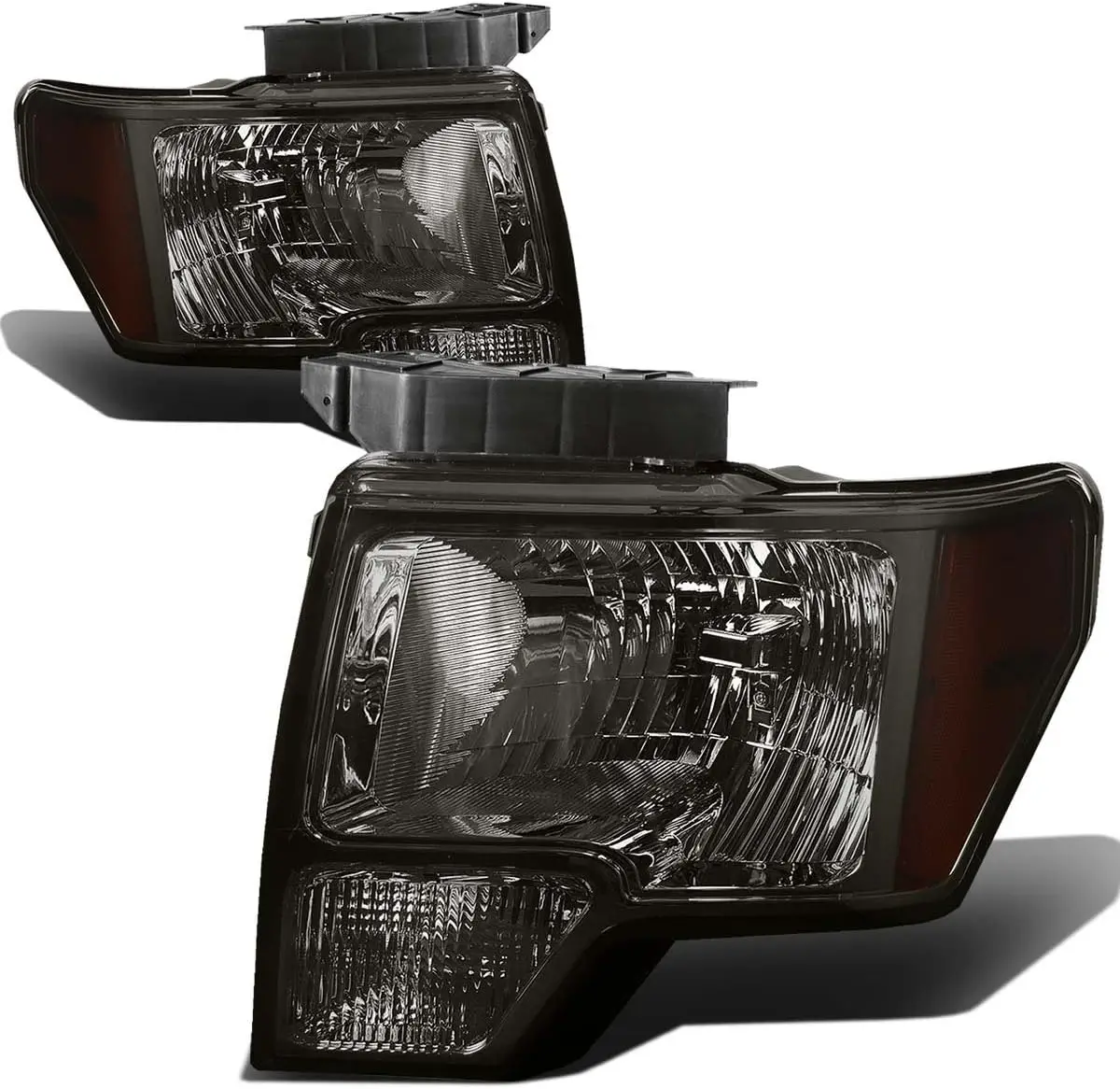 Headlight Assembly Compatible with 2009 2010 2011 2012 2013 2014 Ford F150 12th Gen, Headlamps Replacement with Signal Lights, D
Headlight Assembly Compatible with 2009 2010 2011 2012 2013 2014 Ford F150 12th Gen, Headlamps Replacement with Signal Lights, D
