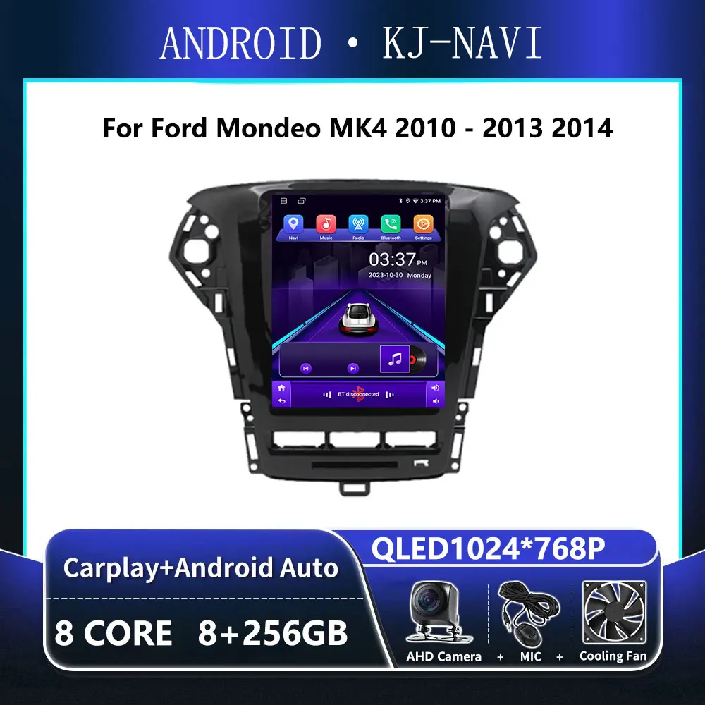 9.7 Android 13 Carplay For Ford Mondeo MK4 2010 - 2013 2014 Stereo Car Radio Multimedia Player GPS Navigation 2 din
9.7 Android 13 Carplay For Ford Mondeo MK4 2010 - 2013 2014 Stereo Car Radio Multimedia Player GPS Navigation 2 din