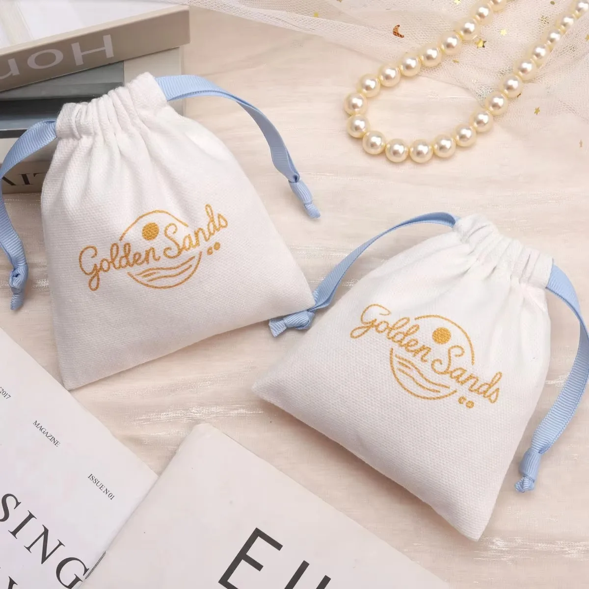 Custom Logo Printed Reusable Cotton Canvas Dust Bag color Drawstring Gift Pouch for Makeup Jewelry
Custom Logo Printed Reusable Cotton Canvas Dust Bag color Drawstring Gift Pouch for Makeup Jewelry