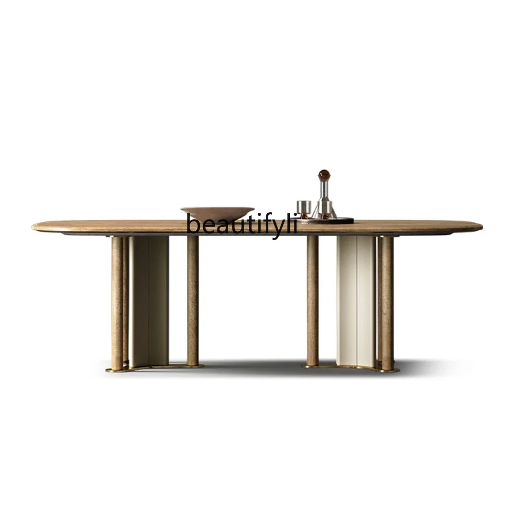 02 Light Luxury Solid Wood Dining Table Home Dining Table Ash Rectangular Dining Tables and Chairs Set
02 Light Luxury Solid Wood Dining Table Home Dining Table Ash Rectangular Dining Tables and Chairs Set