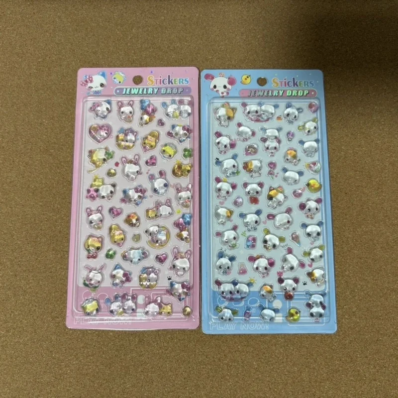 2Pcs Retro Pink and Blue Rabbit Transparent Relief Solid Sticker Diy Craft Scrapbooking Laptop Decoration Student Holiday Gift
2Pcs Retro Pink and Blue Rabbit Transparent Relief Solid Sticker Diy Craft Scrapbooking Laptop Decoration Student Holiday Gift