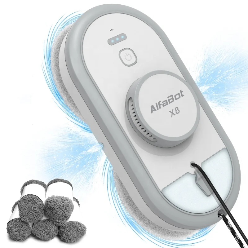 Заводская поставка Электрический робот для мытья окон для использования Резервуар для воды на 60 мл со встроенной вилкой ИБП США
Заводская поставка Электрический робот для мытья окон для использования Резервуар для воды на 60 мл со встроенной вилкой ИБП США