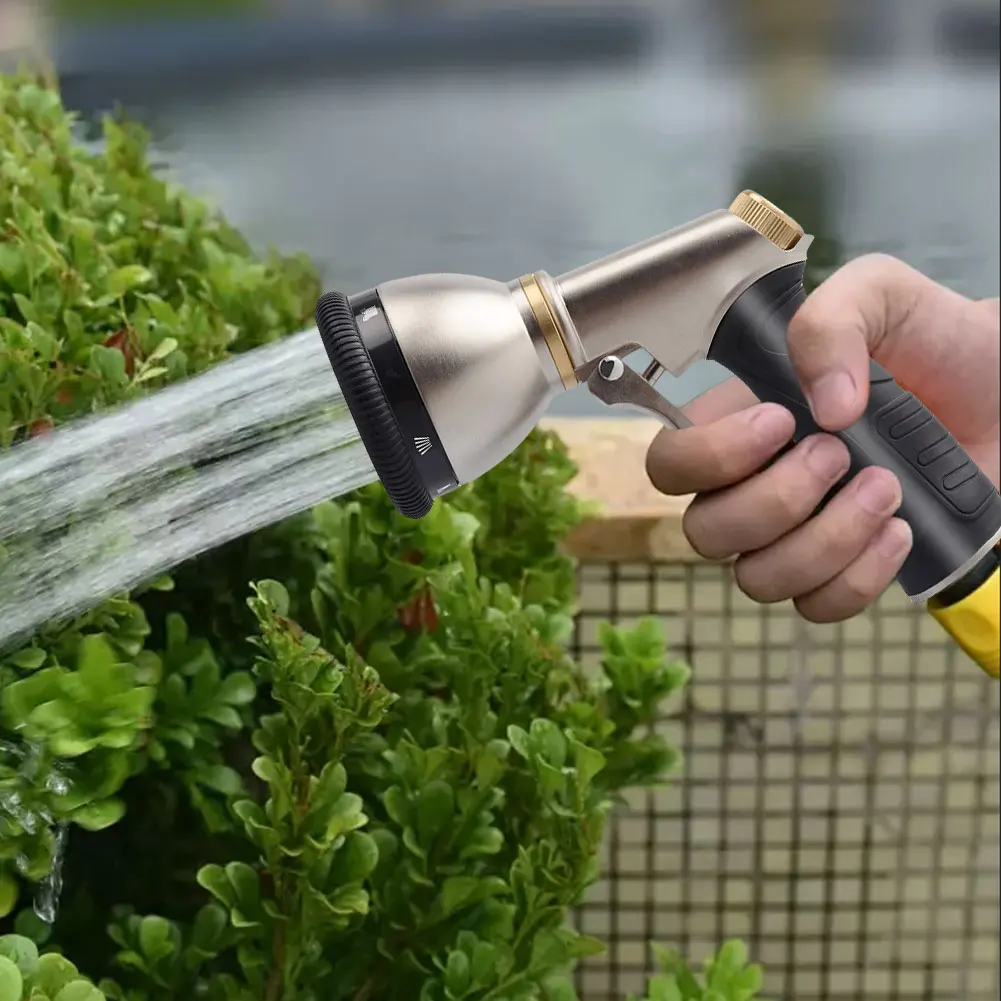 Многофункциональный распылитель для полива газонов и мойки автомобилей, высоконапорный, прочный, ручной, с насадкой-распылителем для шланга, для сада и уборки, водяной пистолет
Многофункциональный распылитель для полива газонов и мойки автомобилей, высоконапорный, прочный, ручной, с насадкой-распылителем для шланга, для сада и уборки, водяной пистолет