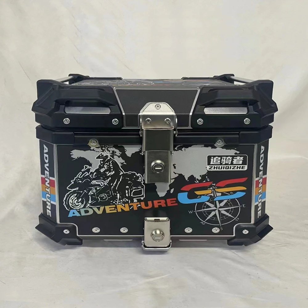 36L 55L Aluminum Motorcycle Box Universal Motorcycle Rear Trunk Waterproof Moto Top Case Luggage Storage Tail Box Toolbox
36L 55L Aluminum Motorcycle Box Universal Motorcycle Rear Trunk Waterproof Moto Top Case Luggage Storage Tail Box Toolbox