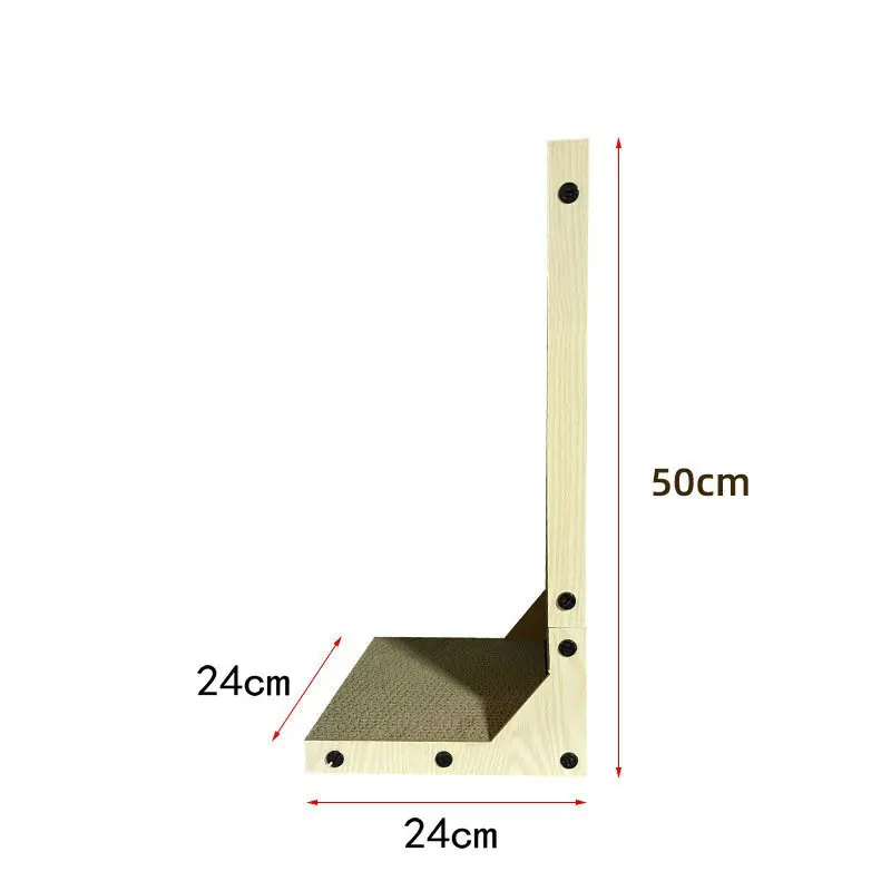 L-Shaped Cat Scratcher Board Detachable Cat Scraper Scratching Post for Cats Grinding Claw Climbing Toy Pet Furniture Supplies
L-Shaped Cat Scratcher Board Detachable Cat Scraper Scratching Post for Cats Grinding Claw Climbing Toy Pet Furniture Supplies