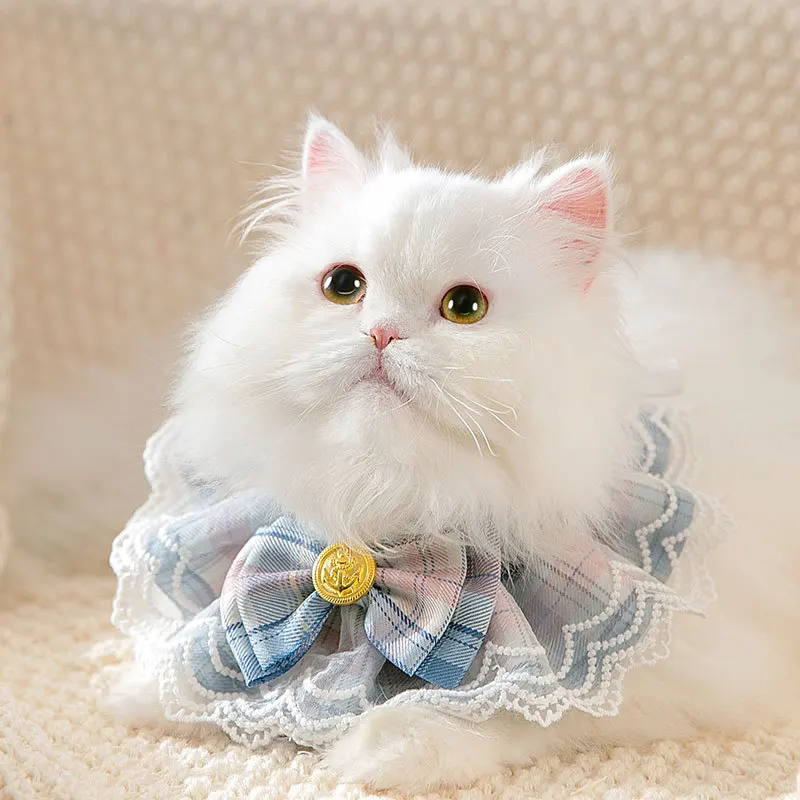 Cute Pet Cat Saliva Towel Hand-knitted Kitten Cat Puppy Bow-knot Adjustable Collar Pet Scarf Decorative Dog Collar Accessories
Cute Pet Cat Saliva Towel Hand-knitted Kitten Cat Puppy Bow-knot Adjustable Collar Pet Scarf Decorative Dog Collar Accessories