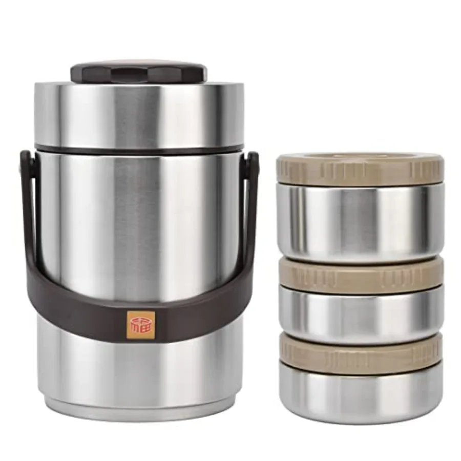 304 Stainless Steel Vacuum Insulation Lunch Box Adult Lunch Pot Office Workers Sealed for 2000Ml Capacity Insulated Food Jars (O
304 Stainless Steel Vacuum Insulation Lunch Box Adult Lunch Pot Office Workers Sealed for 2000Ml Capacity Insulated Food Jars (O