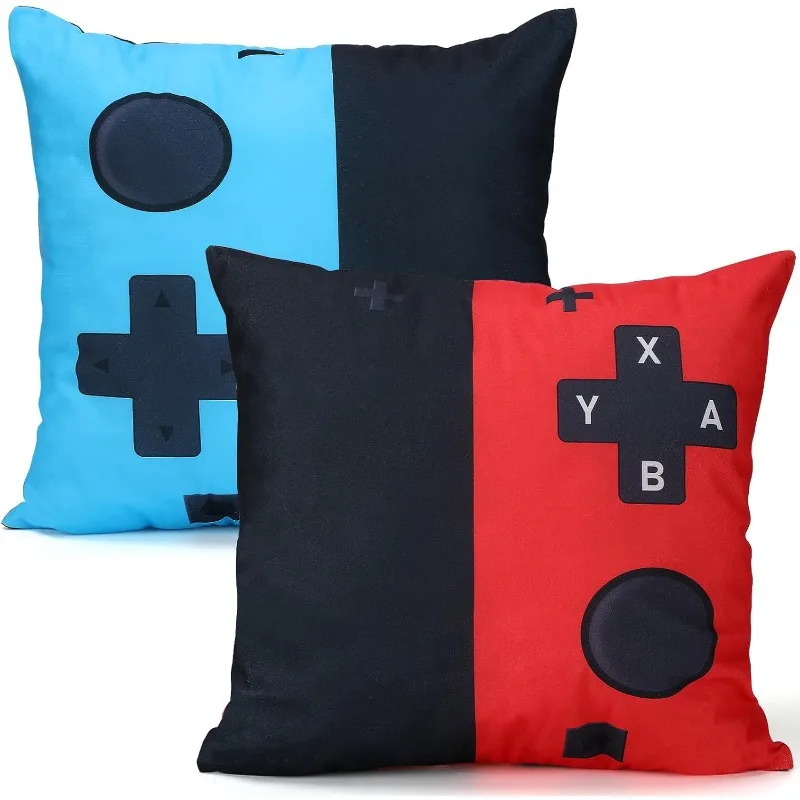 2pcs Soft Gaming Throw Pillow Video Game Room Decoration Accessories for Boys Teen Men Gamer Birthday Gifts Party Decorations
2pcs Soft Gaming Throw Pillow Video Game Room Decoration Accessories for Boys Teen Men Gamer Birthday Gifts Party Decorations