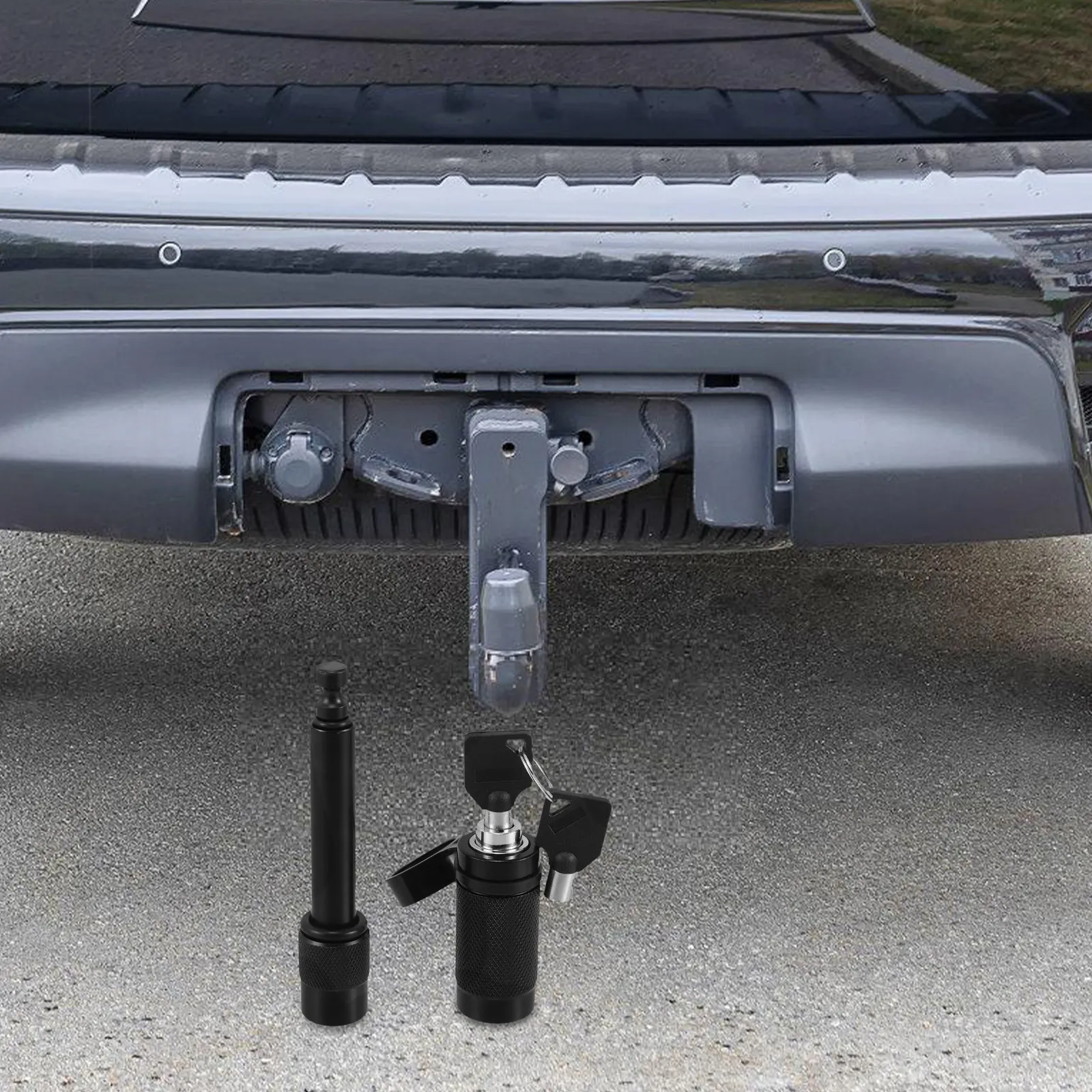 Anti-Theft Trailer Lock Dumbbell-Shaped Hitch Pin Lock Keyed Alike for Rv Trailer Car Truck Boat Secure Tow Safety
Anti-Theft Trailer Lock Dumbbell-Shaped Hitch Pin Lock Keyed Alike for Rv Trailer Car Truck Boat Secure Tow Safety