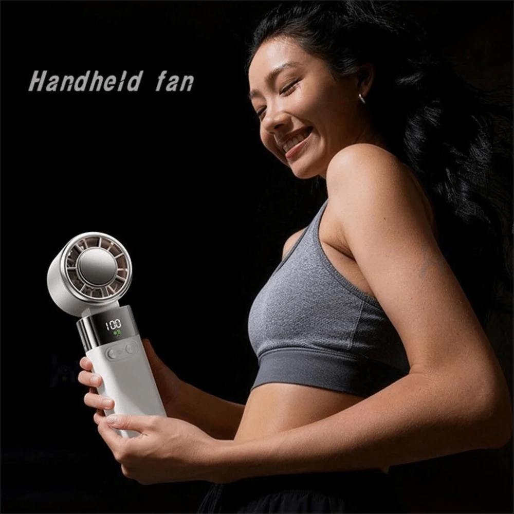Bladeless Design Handheld Mini Fan Ice compress Cool Foldable Portable Electric Fans with Strap Quiet Operation Small Air Cooler
Bladeless Design Handheld Mini Fan Ice compress Cool Foldable Portable Electric Fans with Strap Quiet Operation Small Air Cooler