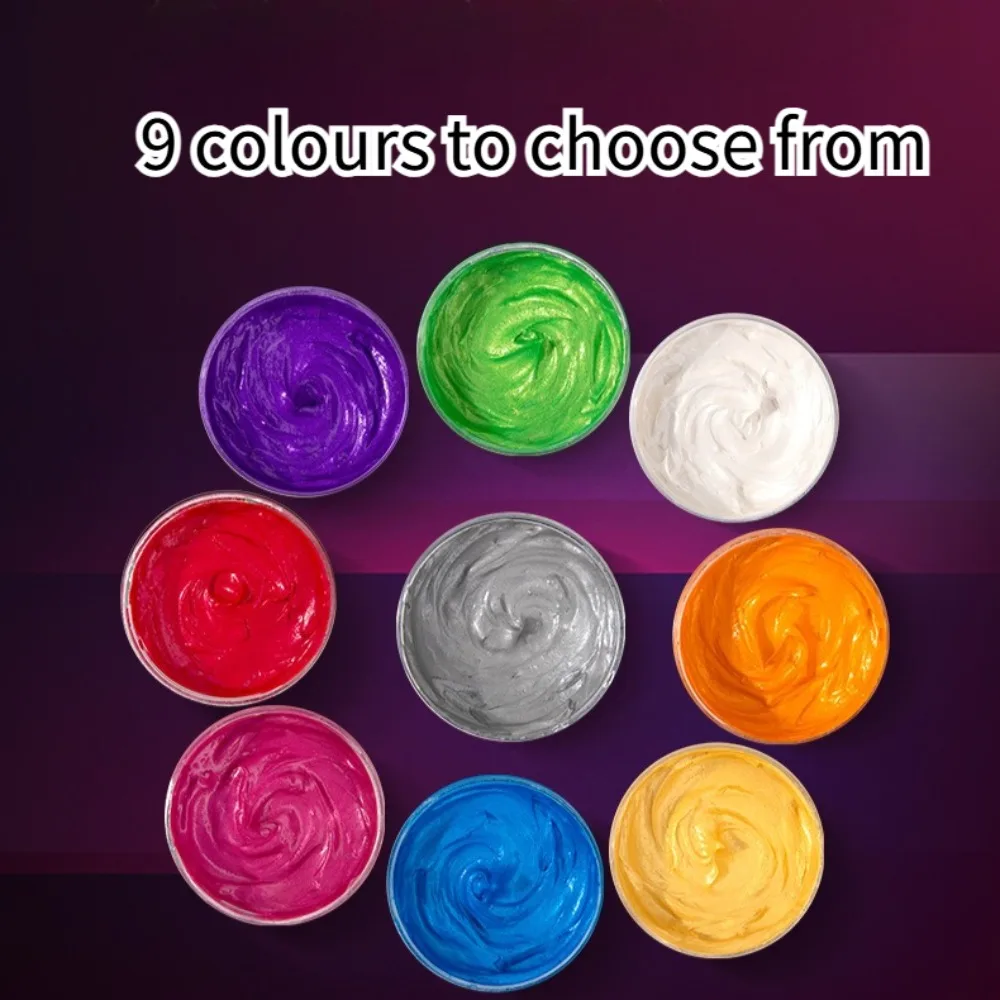 Воск для краски для волос, легко моющийся, окрашенный в волосы своими руками, грязевая, одноразовая, стойкая краска для бровей, бороды, раскраска, временная краска для волос, крем
Воск для краски для волос, легко моющийся, окрашенный в волосы своими руками, грязевая, одноразовая, стойкая краска для бровей, бороды, раскраска, временная краска для волос, крем