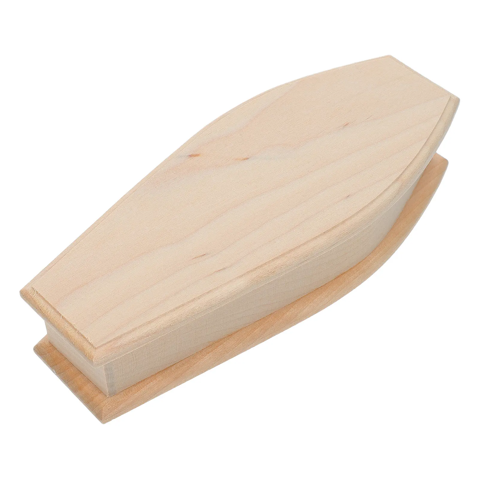 Unfinished Miniature Wooden Coffin for DIY Coloring Creative Mini Decor Sturdy Office Desk Fairy Decoration
Unfinished Miniature Wooden Coffin for DIY Coloring Creative Mini Decor Sturdy Office Desk Fairy Decoration