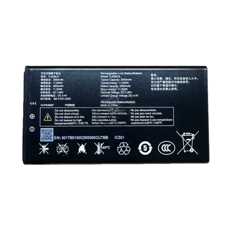 Replacement battery for TLi029CA T508N mobile phone TLi029CB high quality
Replacement battery for TLi029CA T508N mobile phone TLi029CB high quality