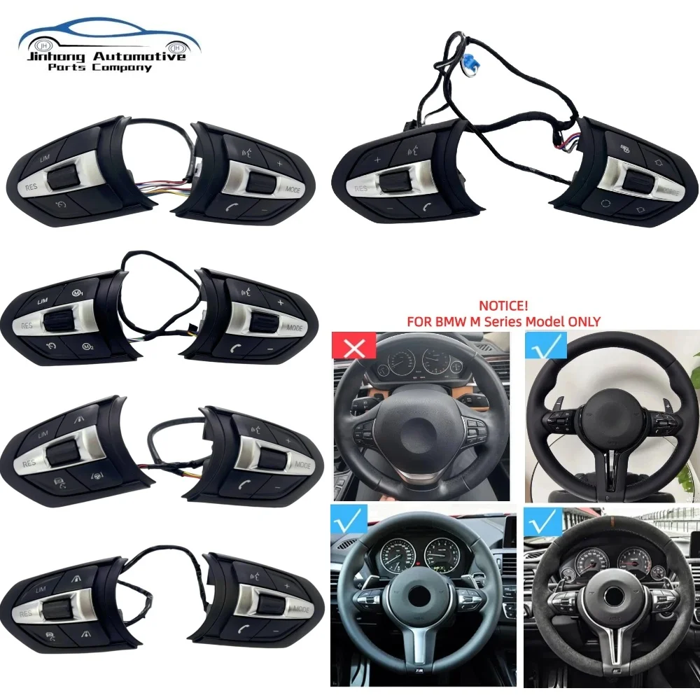 For BMW F-Chassis M Sport Steering Wheel Buttons,Multifunction Cruise Hands-Free Control, For 1/3/4/5/6/7Series F10 F30 F20 F48
For BMW F-Chassis M Sport Steering Wheel Buttons,Multifunction Cruise Hands-Free Control, For 1/3/4/5/6/7Series F10 F30 F20 F48