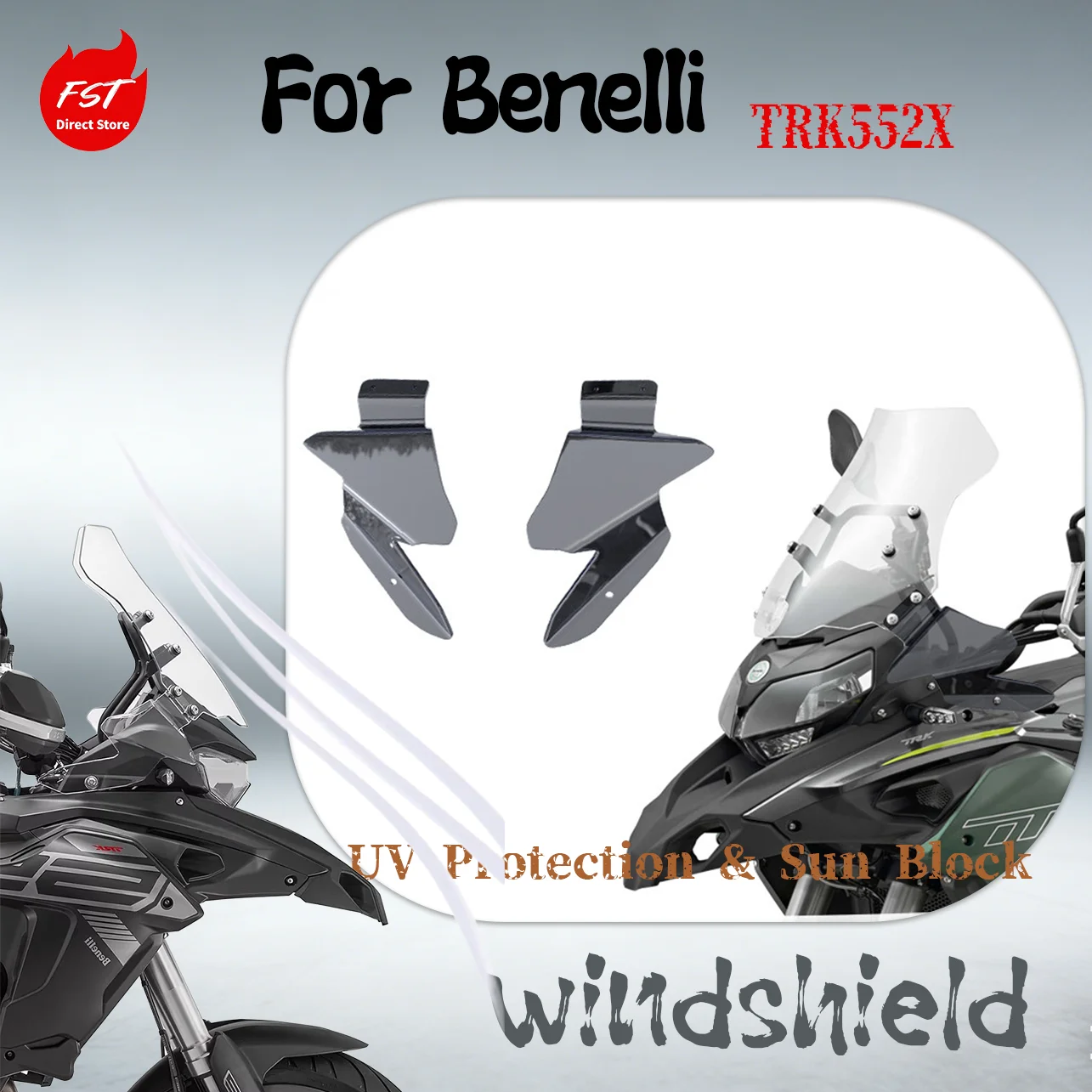 Ветровое стекло с защитой от царапин для Benelli TRK552 TRK552X Xiao 500: Улучшенная защита от ветра, высокое прозрачное ветровое стекло
Ветровое стекло с защитой от царапин для Benelli TRK552 TRK552X Xiao 500: Улучшенная защита от ветра, высокое прозрачное ветровое стекло