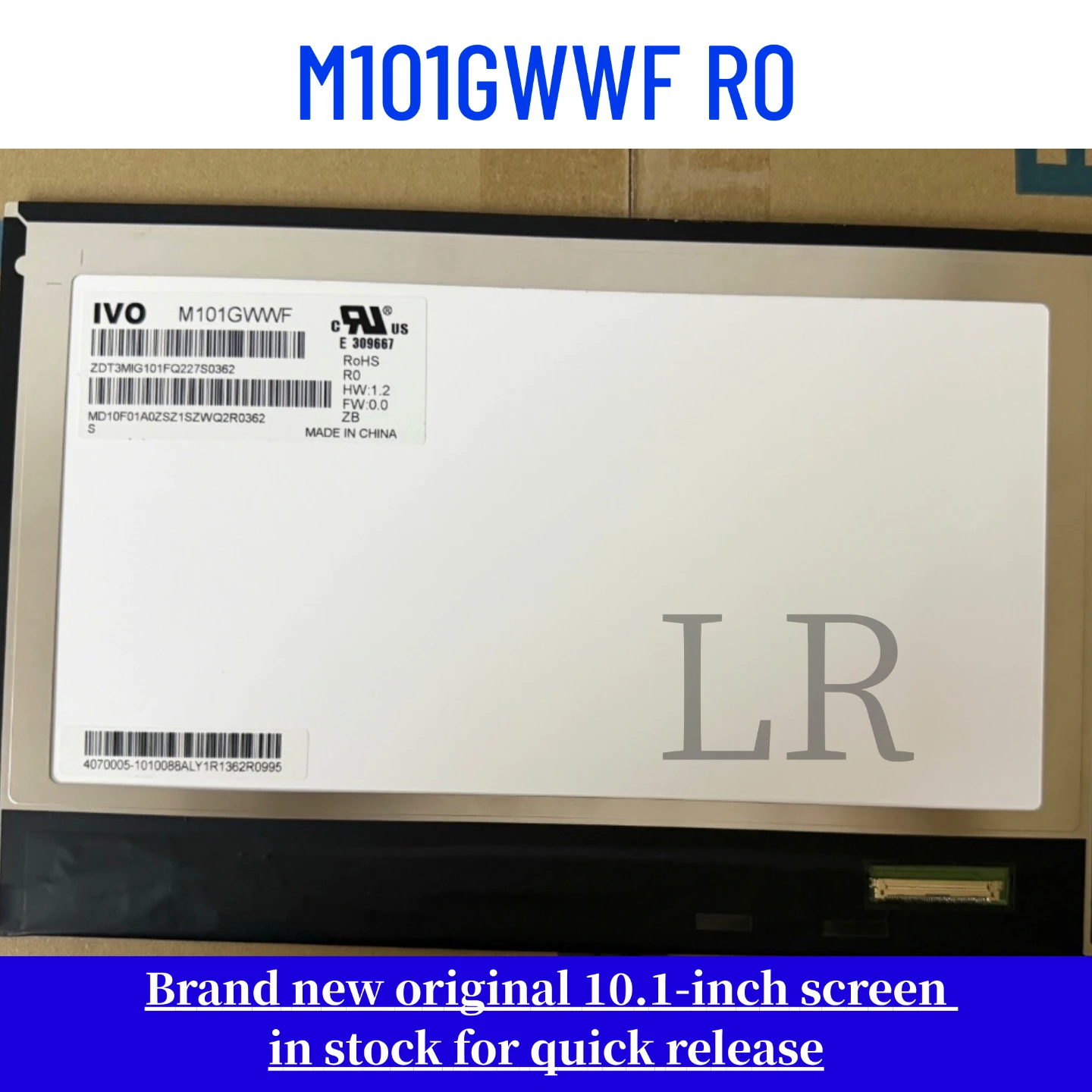 M101GWWF R0 Brand-New, Factory-Sealed 10-Inch LCD Display
M101GWWF R0 Brand-New, Factory-Sealed 10-Inch LCD Display