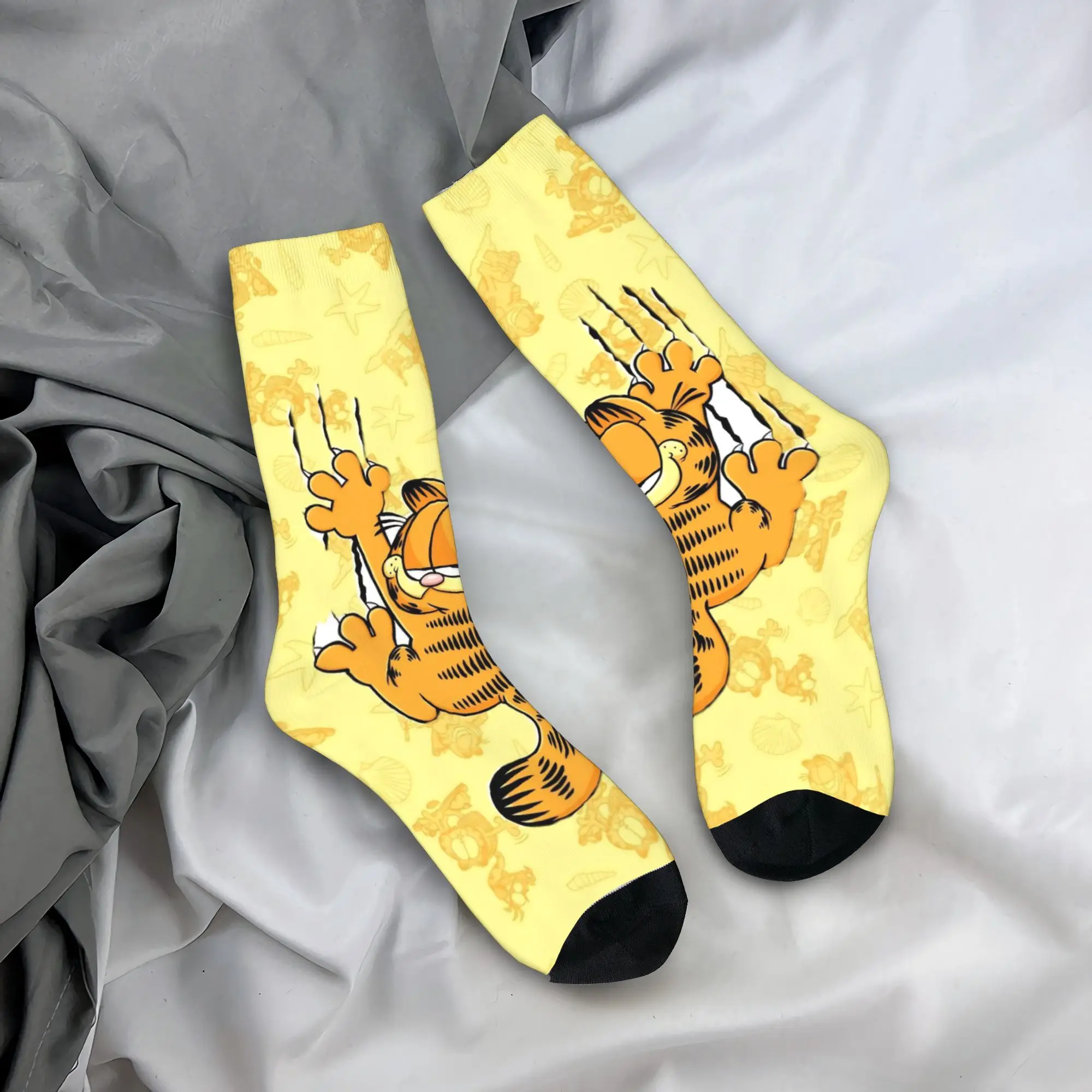 Fashion Male Men Socks Casual G-Garfields Cartoon Cat Sock Polyester Sport Women's Socks Spring Summer Autumn Winter
Fashion Male Men Socks Casual G-Garfields Cartoon Cat Sock Polyester Sport Women's Socks Spring Summer Autumn Winter