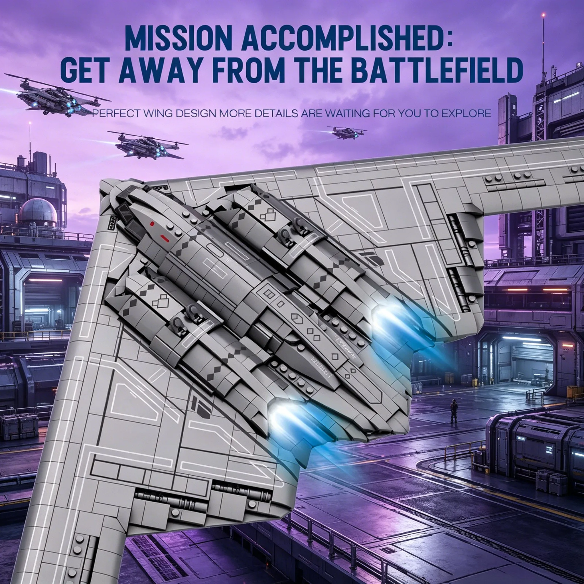 2063PCS Strategic Bomber Building Blocks Aircraft Model Bricks Home Desktop Display Ornament DIY Assembly Toys Birthday Gifts
2063PCS Strategic Bomber Building Blocks Aircraft Model Bricks Home Desktop Display Ornament DIY Assembly Toys Birthday Gifts