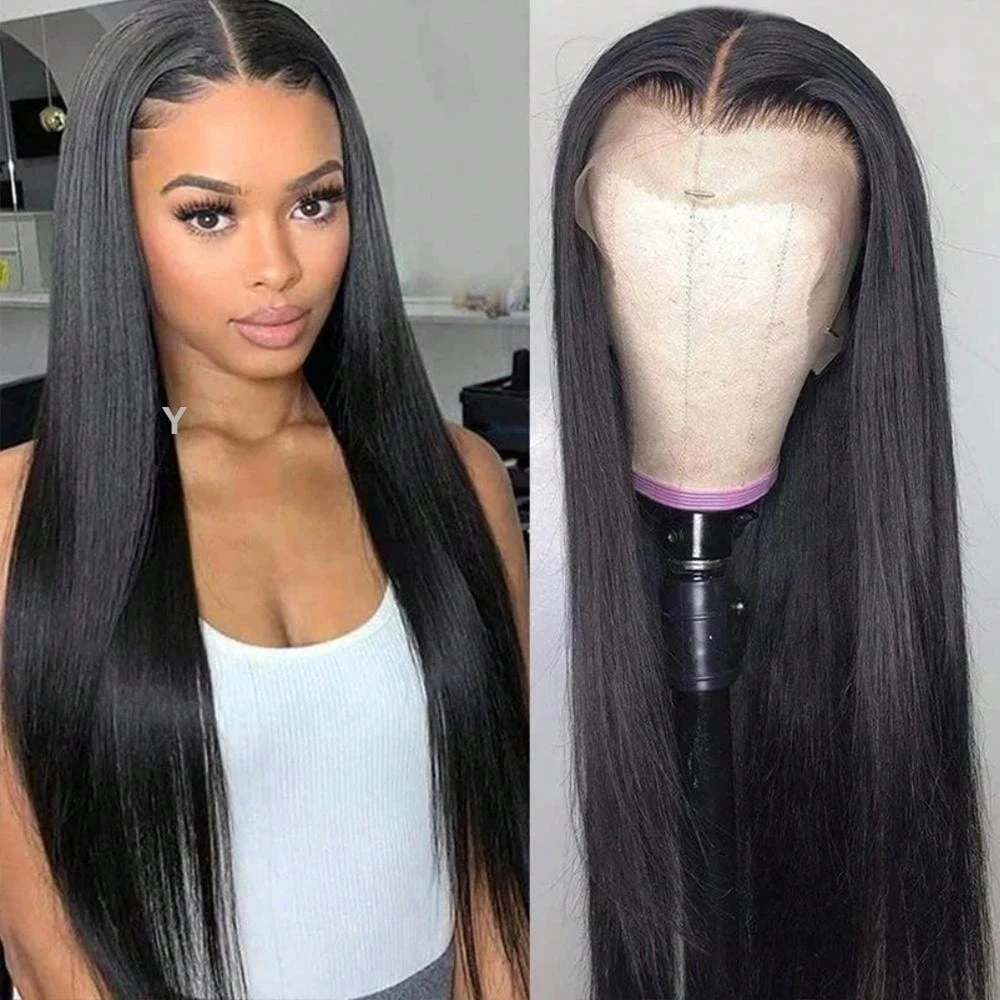 30 Inch 13x6 HD Lace Front Wigs Human Hair Straight 180 Density Pre Plucked Lace Front Wigs 13x4 Frontal Wigs for Women
30 Inch 13x6 HD Lace Front Wigs Human Hair Straight 180 Density Pre Plucked Lace Front Wigs 13x4 Frontal Wigs for Women