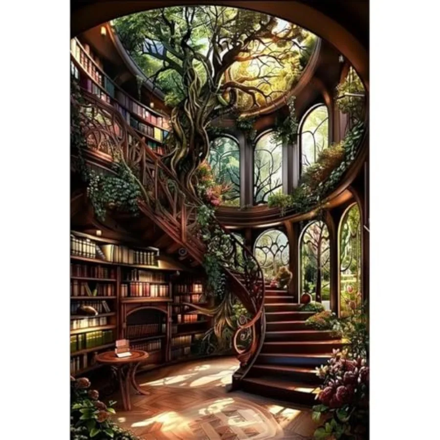 Paint by Numbers Kit for Adults Beginner, Vintage Forest Library Adult Paint by Number Kits on Canvas, DIY Acrylic Oil Easy Pai
Paint by Numbers Kit for Adults Beginner, Vintage Forest Library Adult Paint by Number Kits on Canvas, DIY Acrylic Oil Easy Pai