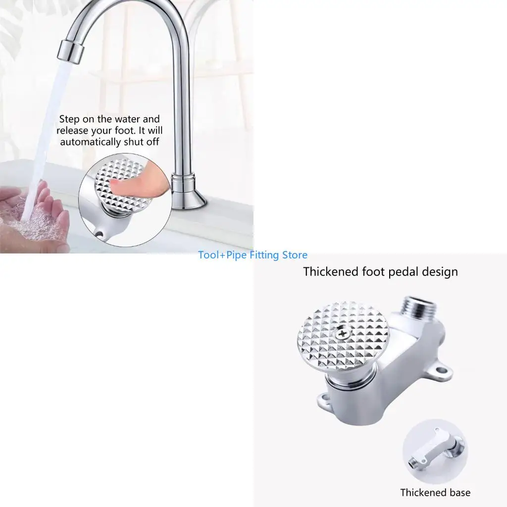 F92B Single Pedals Faucet Valves Floor Mounted Brass Construction Water Flows Control
F92B Single Pedals Faucet Valves Floor Mounted Brass Construction Water Flows Control