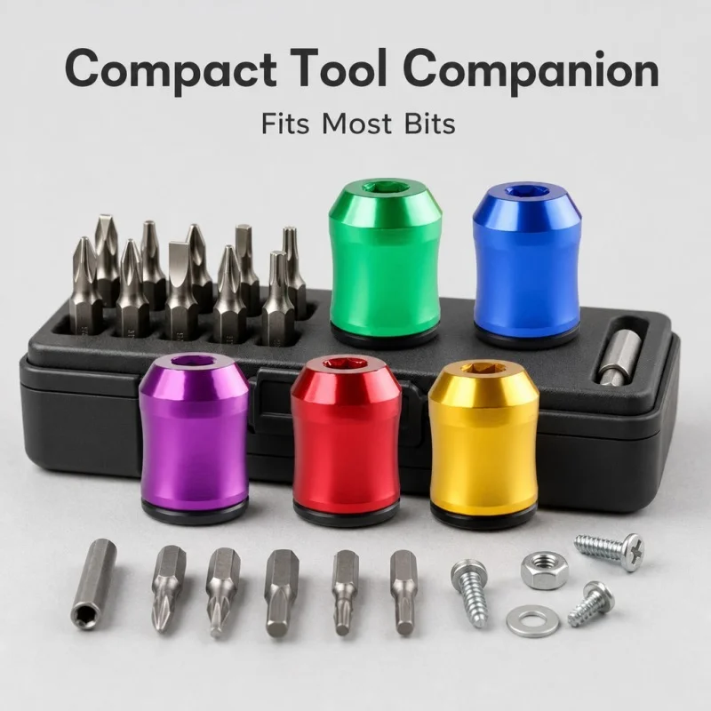 3-in-1 Screwdriver Head Magnetic Ring,Strong Magnetic Screw Ring,6.35 mm MagneticScrew Ring Bit for Hex Screwdriver
3-in-1 Screwdriver Head Magnetic Ring,Strong Magnetic Screw Ring,6.35 mm MagneticScrew Ring Bit for Hex Screwdriver