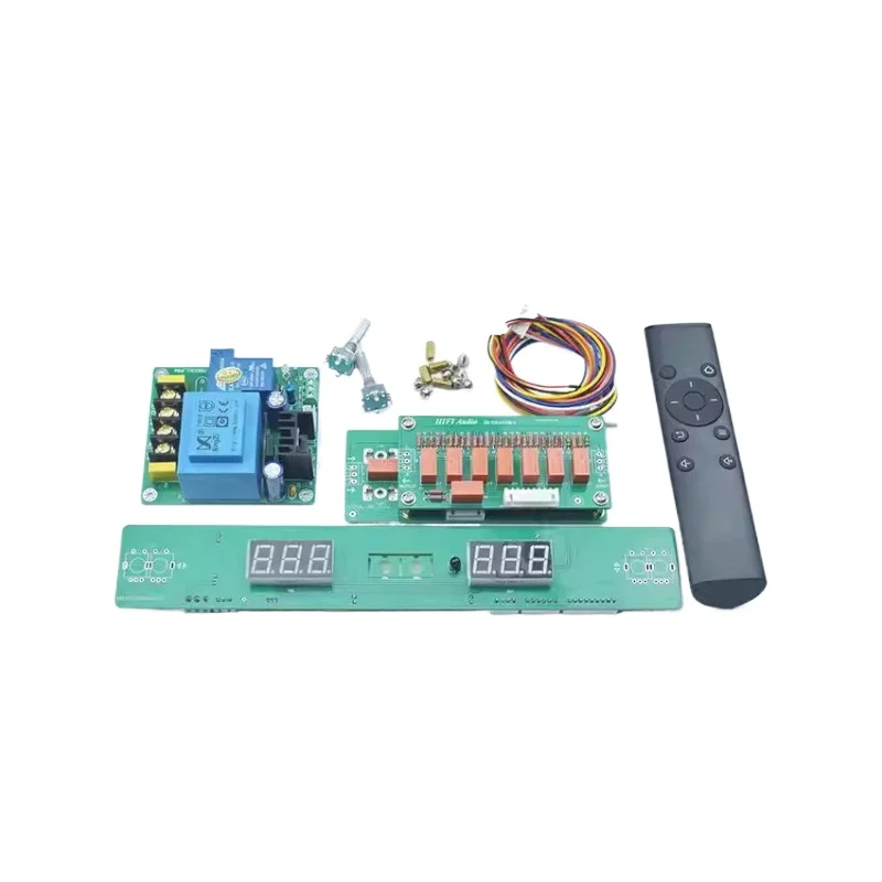 Remote control volume control board diy restoration kit preamp amplifier chassis relay resistor switching sound source
Remote control volume control board diy restoration kit preamp amplifier chassis relay resistor switching sound source