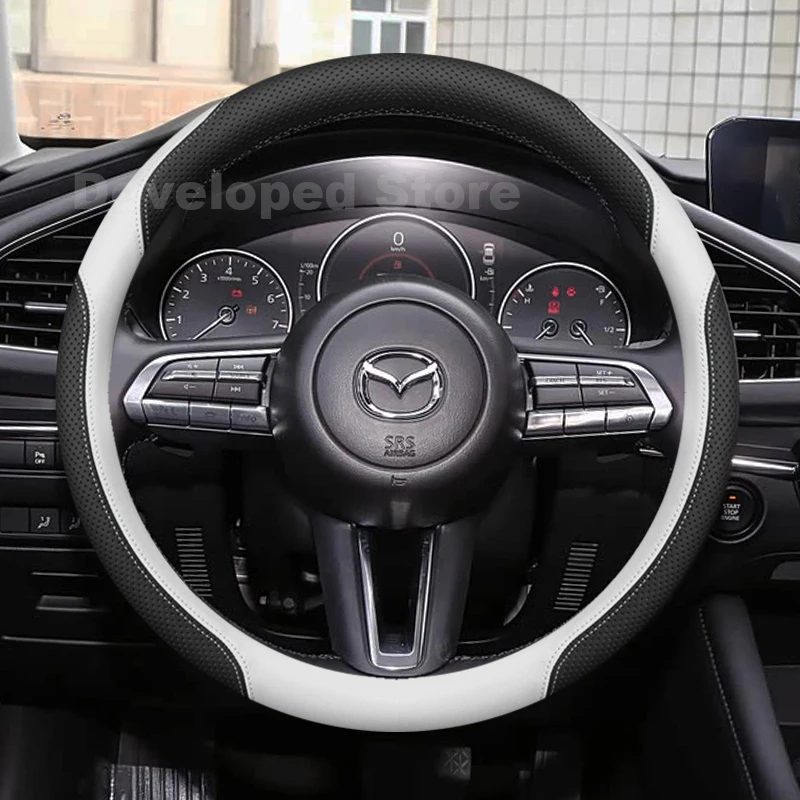 Car Steering Wheel Cover For Mazda 2 Sport Hybrid M2 2007-2024 Mazda 3 cx 5 Leather Auto Steering Wheel Mazda 3 Accessories
Car Steering Wheel Cover For Mazda 2 Sport Hybrid M2 2007-2024 Mazda 3 cx 5 Leather Auto Steering Wheel Mazda 3 Accessories