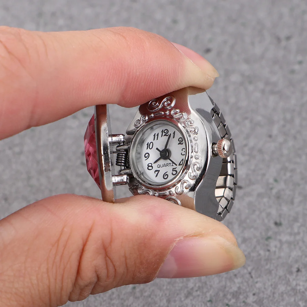 2pcs Flip-Up Ring Clamshell Finger Watches Clamshell Finger Watches For Fashionable Quartz Creative Gift Assorted Color
2pcs Flip-Up Ring Clamshell Finger Watches Clamshell Finger Watches For Fashionable Quartz Creative Gift Assorted Color