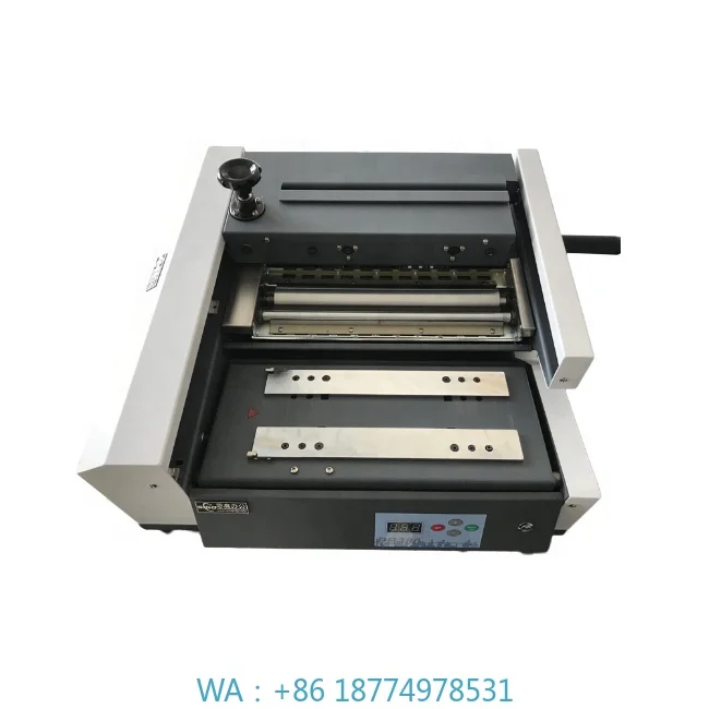 Semi-automatic Binding Machine PricePB-380 A4 Desktop Office Glue Binding Machine Perfect Binder
Semi-automatic Binding Machine PricePB-380 A4 Desktop Office Glue Binding Machine Perfect Binder